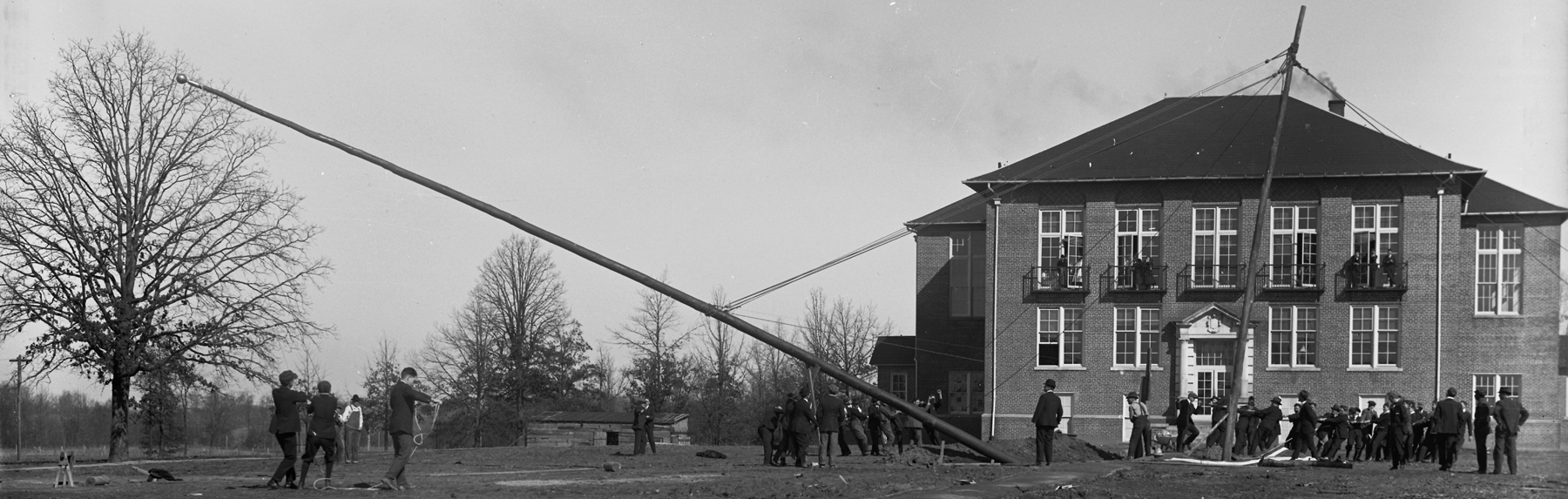 raising the flag