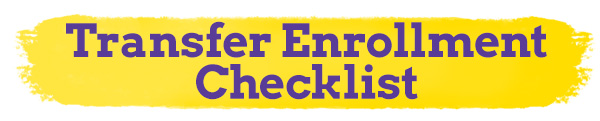 Transfer Enrollment Checklist