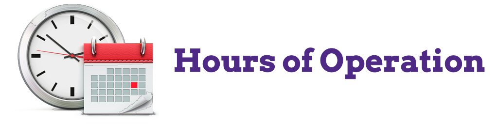 Hours of operation
