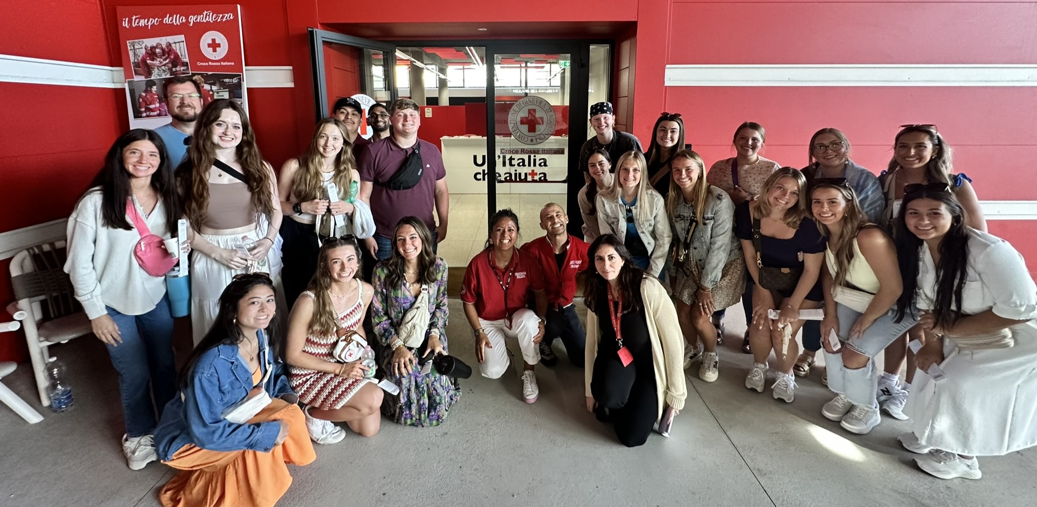 Group of students in Ireland