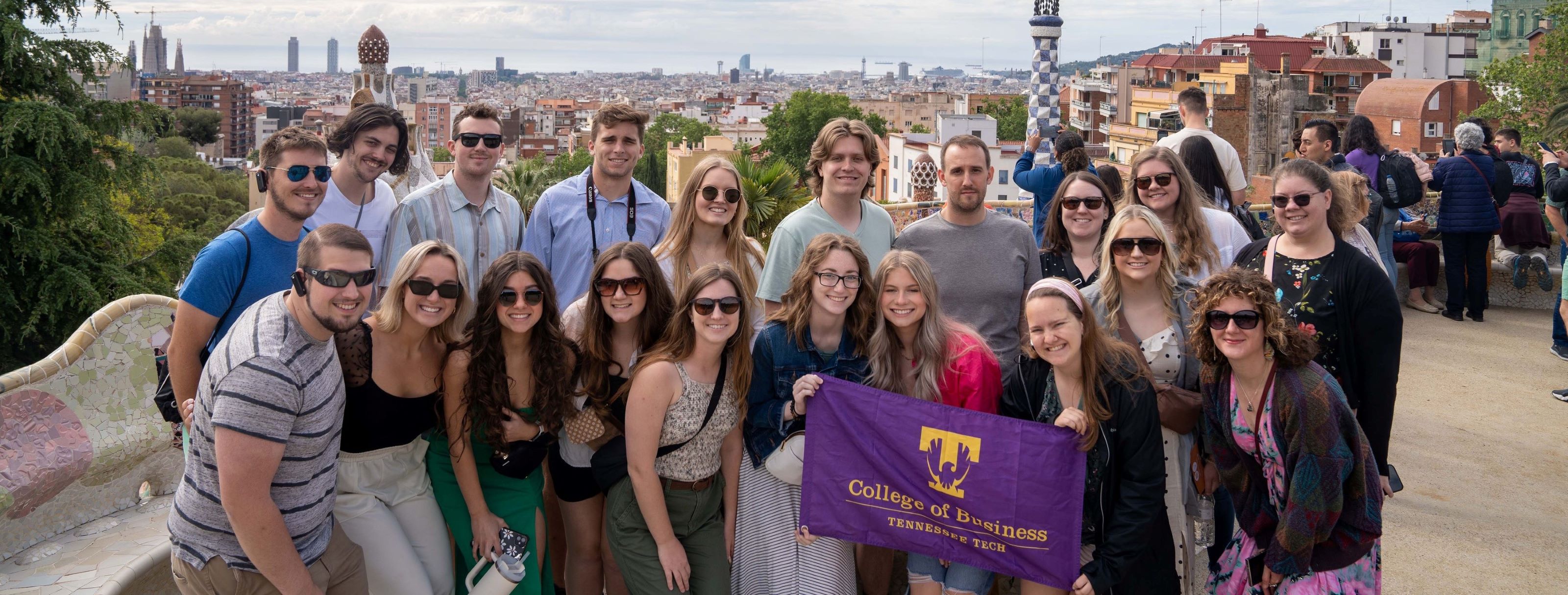 Group of students in Spain