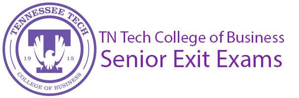 TN Tech College of Business Exit Exams