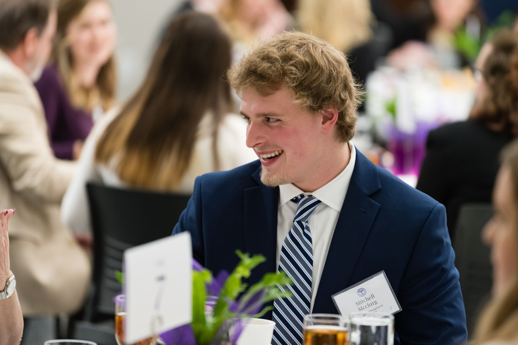 Man laughing