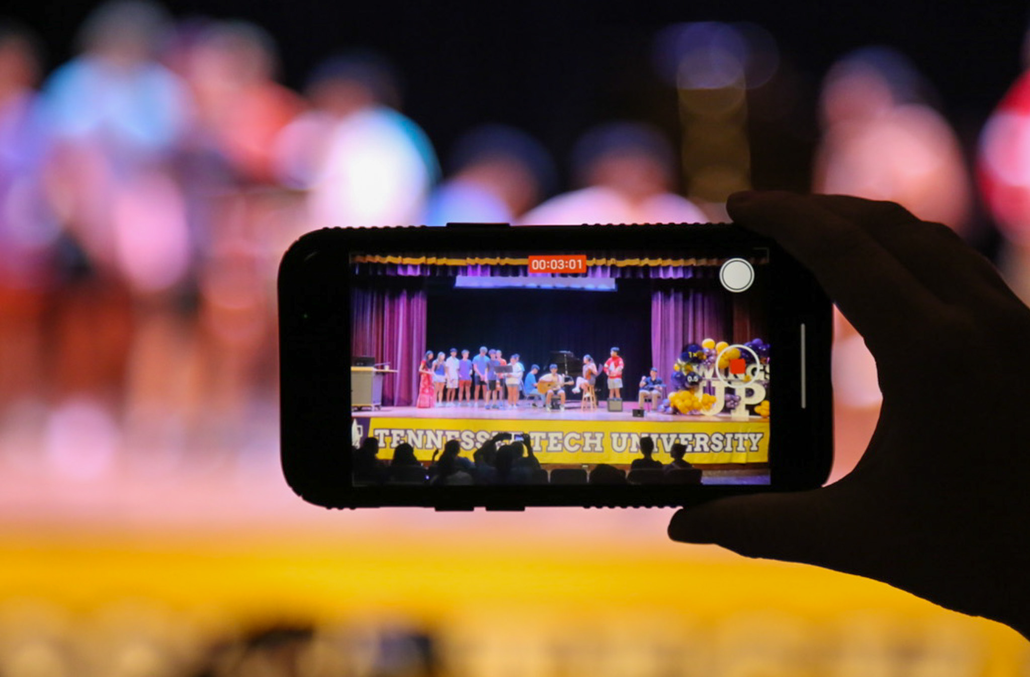 Students at Talent Show