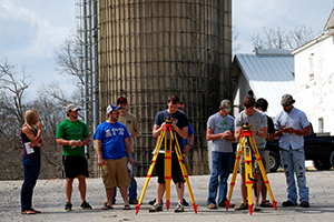 Surveying lab setup