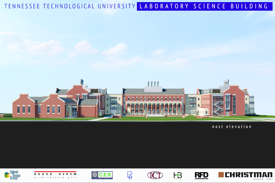 Rendering of Lab Science Commons Building