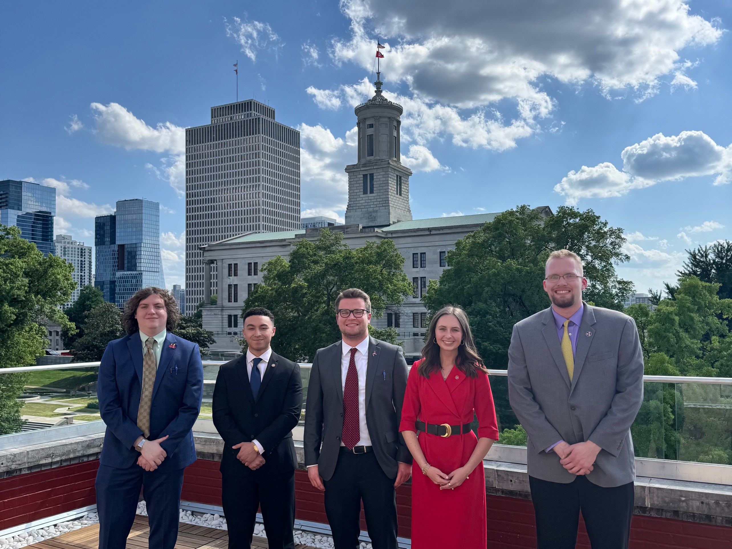 Students doing internships in Nashville