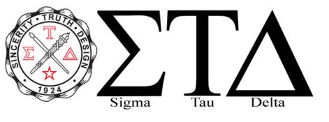 Sigma Tau Delta Logo