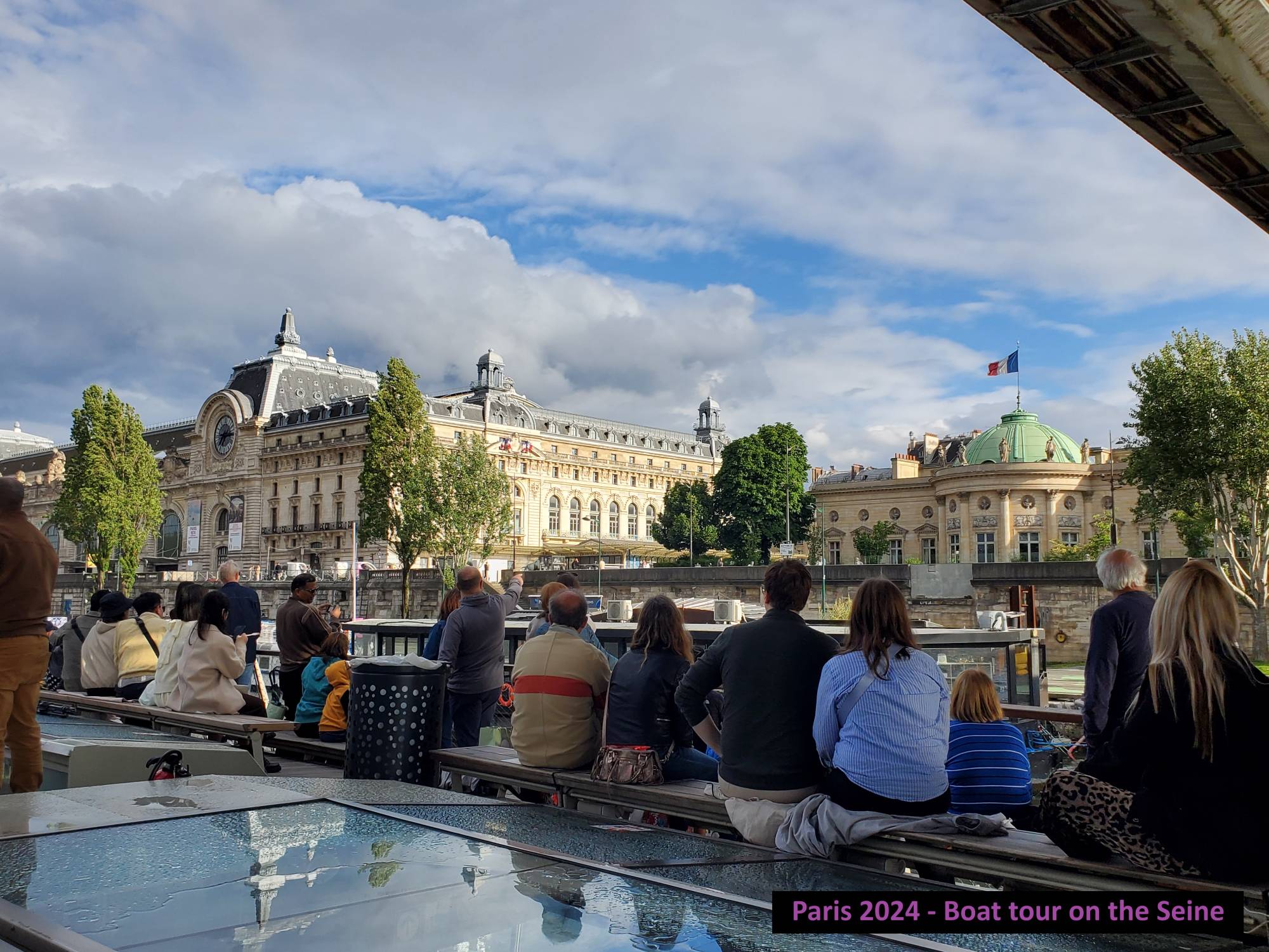 Paris 2024 - Boat tour on the Seine