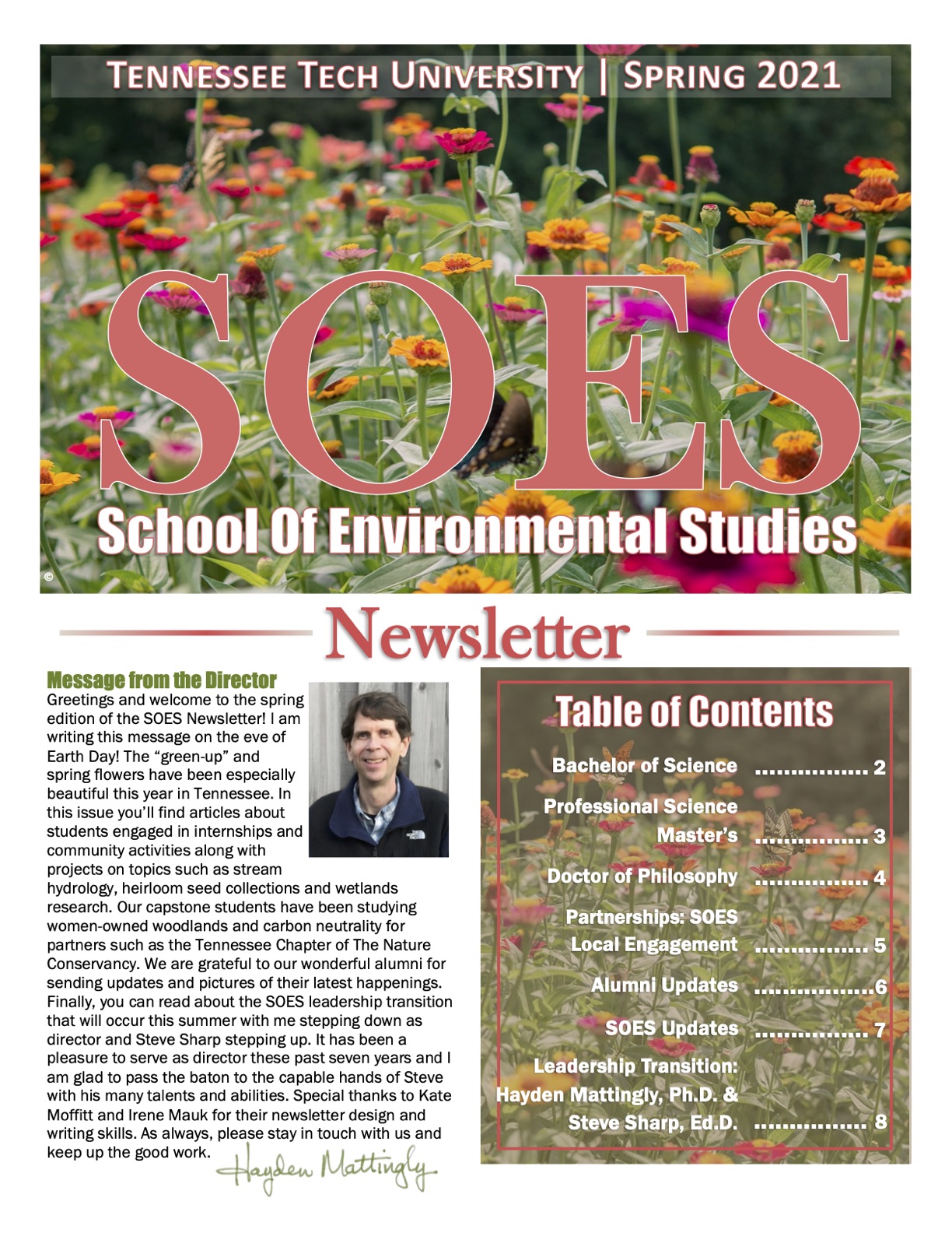 SOES Spring 2021 Newsletter