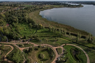 Conservation Planning Photo showing a lake coast