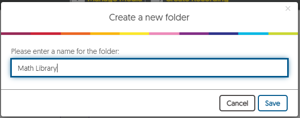 Create New Folder