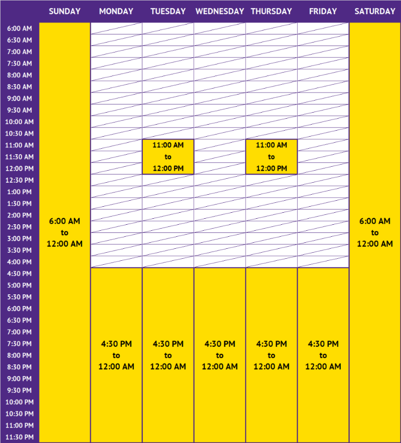 AmpSchedule