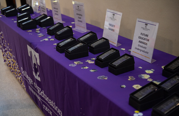 Award Display Table