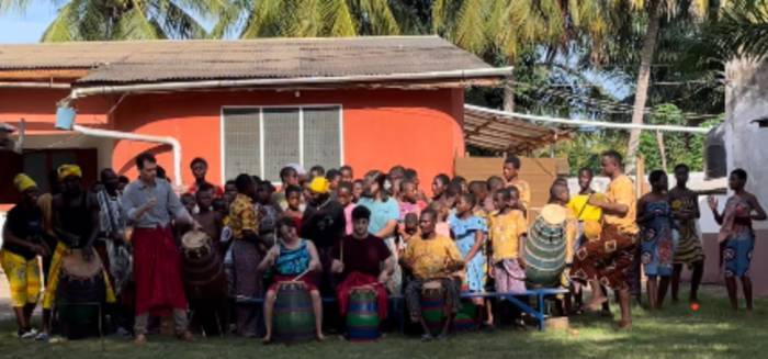 Ghana drumming