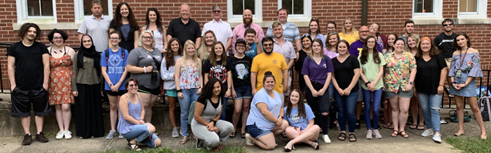 Counseling and Psychology student social event.