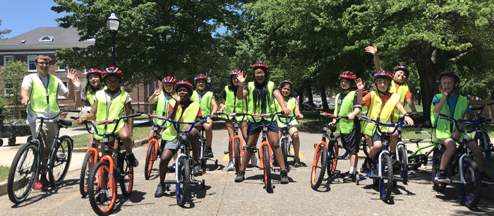 It's a beautiful day...let's all go for a bike ride!