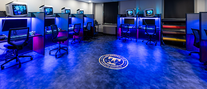 Jeffers Learning Resources Center technology hub.