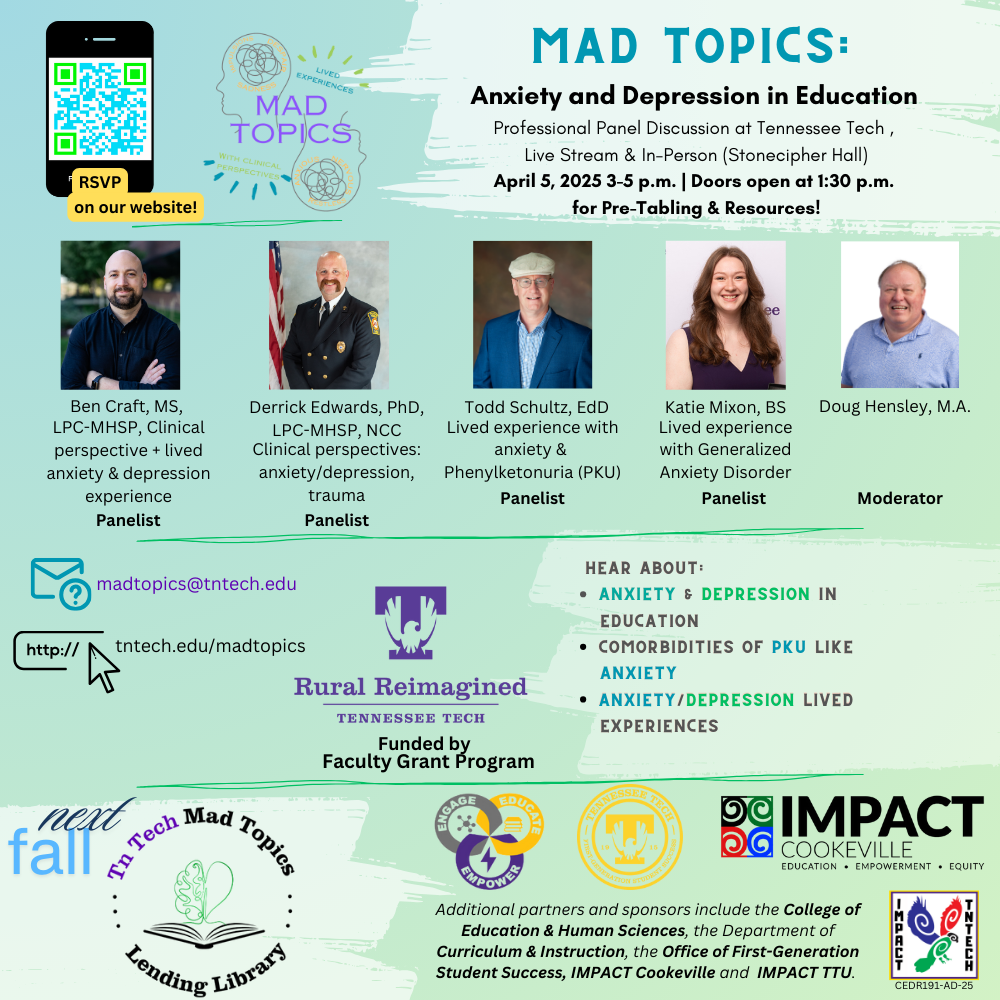 Event Flyer: “MAD TOPICS: Panelist Overview”
