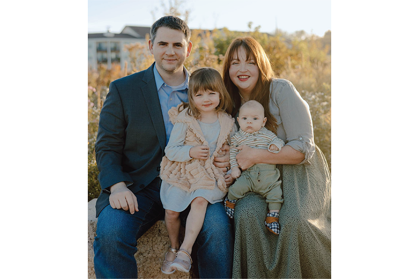 Jake Jordan's family portrait