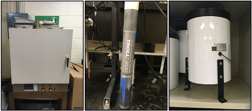 Environmental Engineering and Water Resources Laboratory equipment