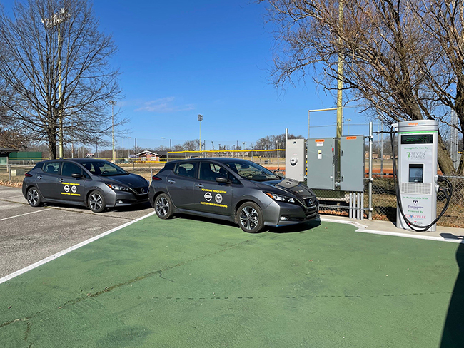 EV charging station 