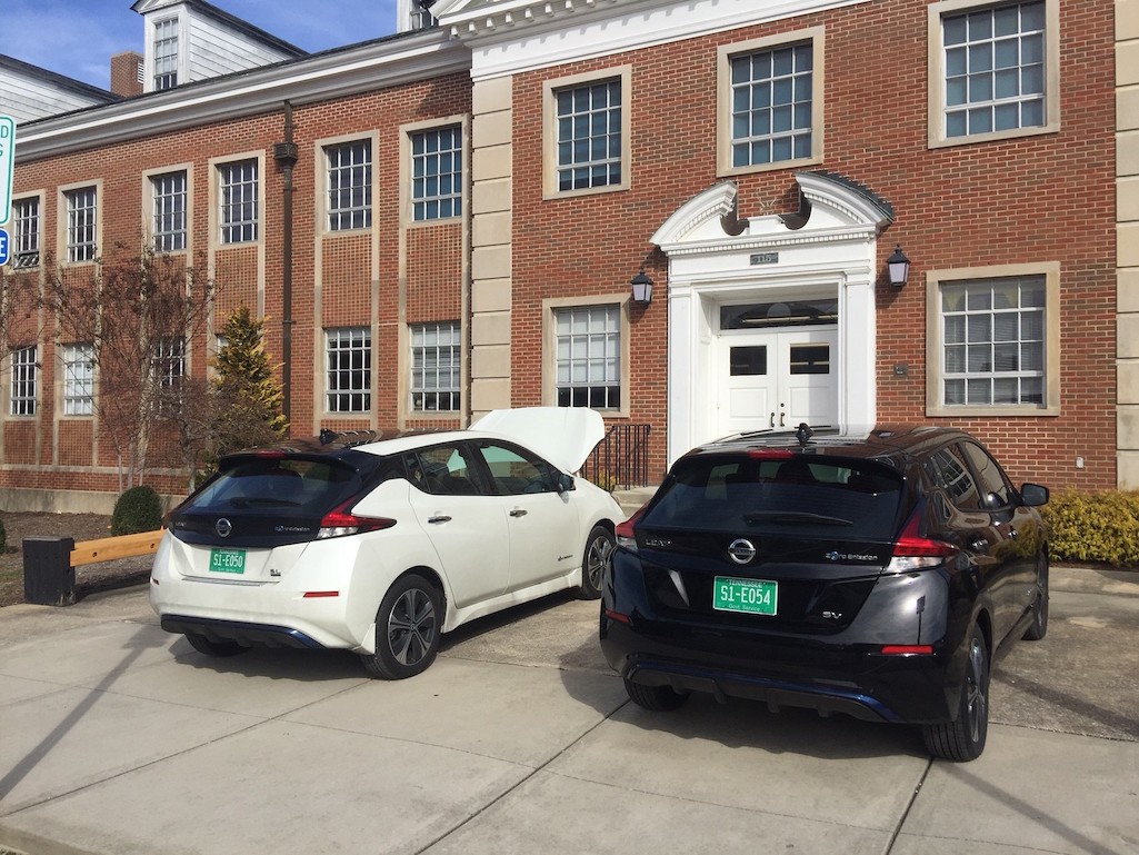 Nissan Leaf used for research