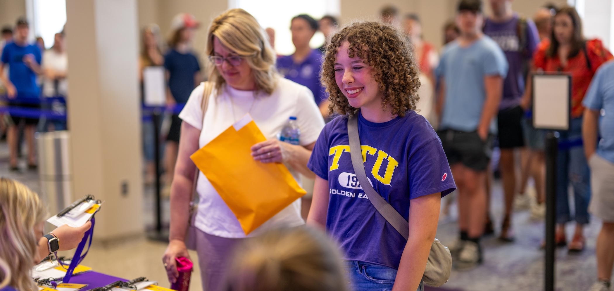Student at Event