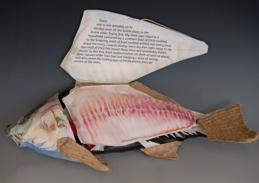 fabric book of a fish