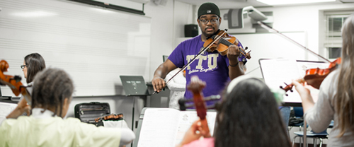 playing at the string project