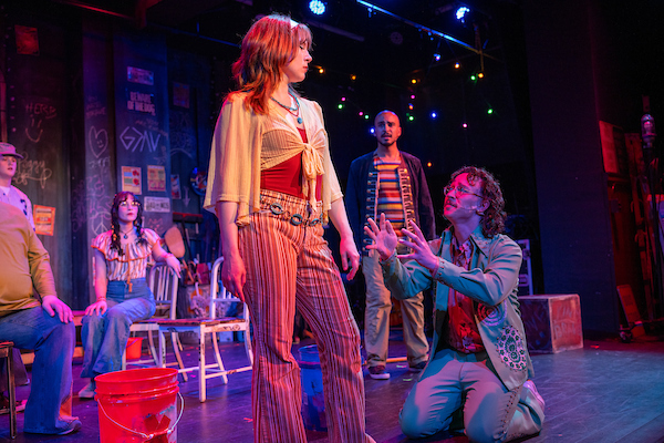 Godspell, Joanne being beseeched by Herb