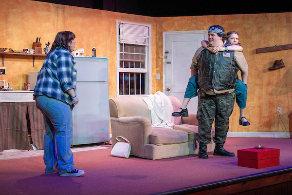 Somebody play : Lolli and Jon Don fighting while Sheena jumps on Jon Don's back