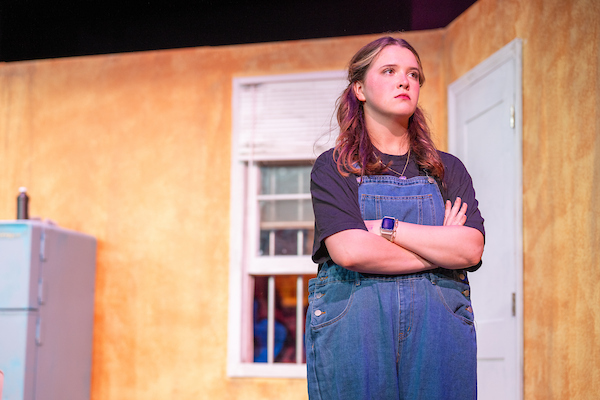 Somebody Nobody play: Sheena looking angry and contemplative