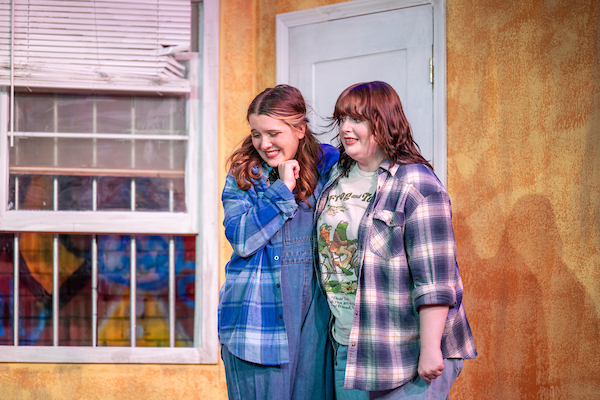 Somebody Nobody play: Sheena and Lolli looking horrified 