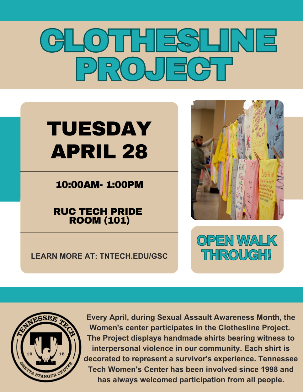 Clothesline Project