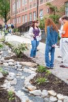 touring the Native Plant garden