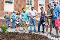 touring the Native Plant garden