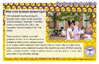 Learn more about the Graduate Student Club