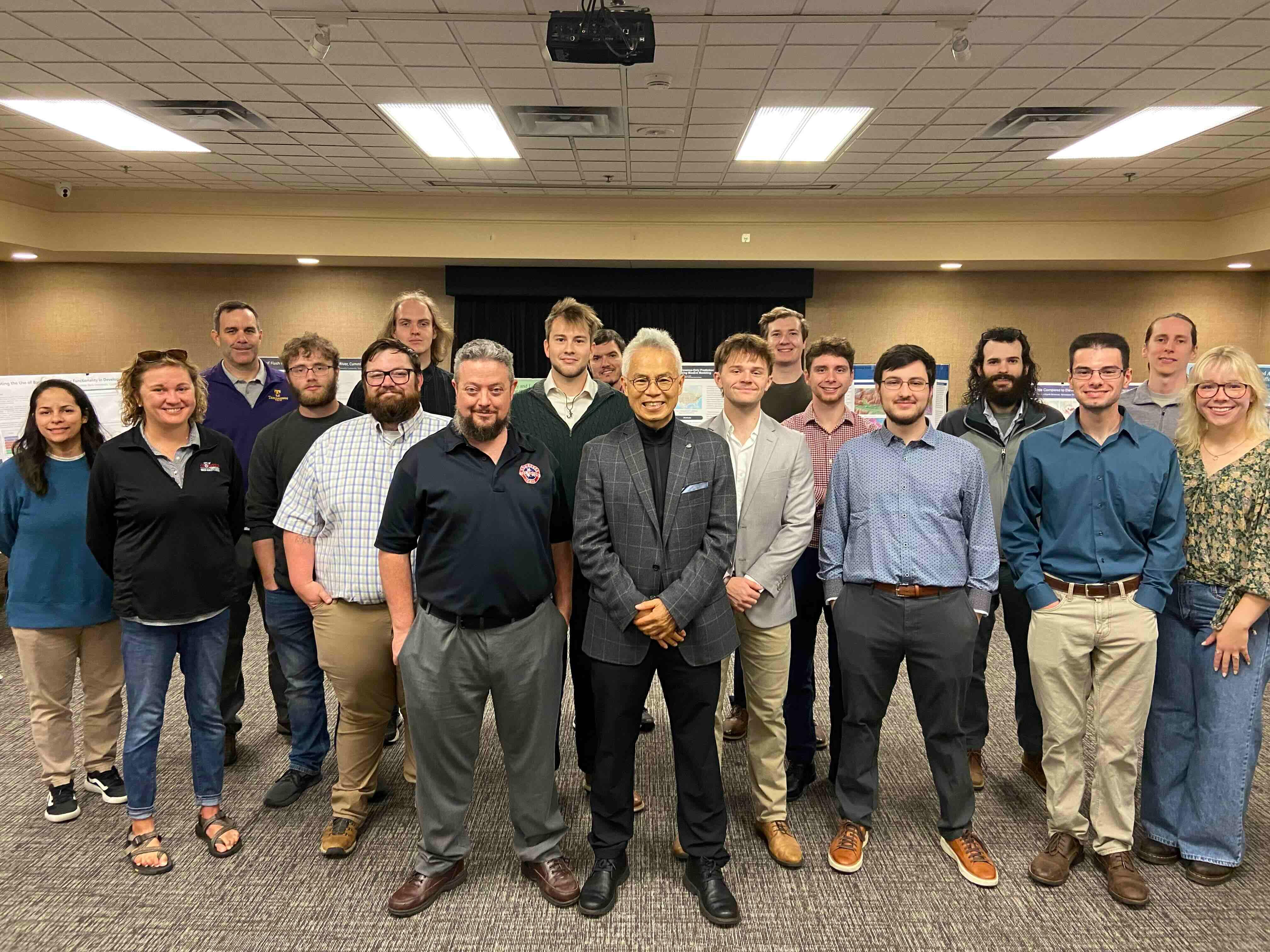 Current students and alumni present geospatial projects at the 2024 Cookeville GIS Day. Current students and alumni present geospatial projects at the 2024 Cookeville GIS Day.