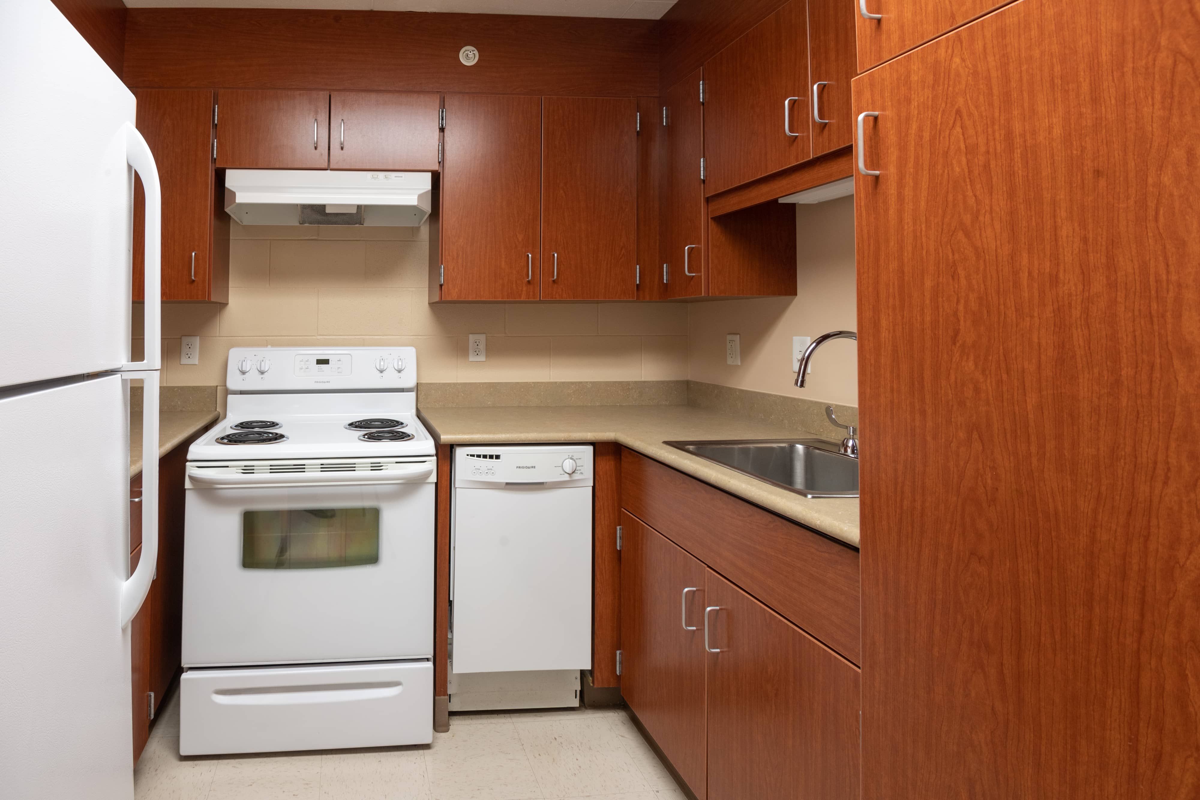 Tech Village One Bedroom Kitchen