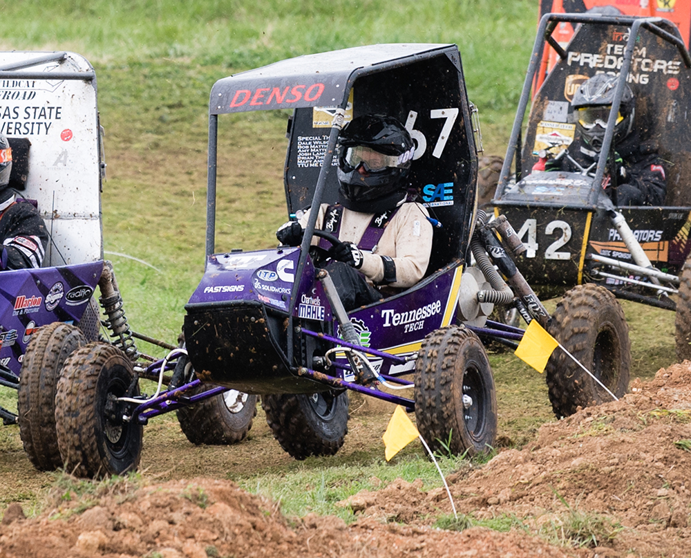 Tech's Baja SAE team will receive support from the automotive engineering education grant from DENSO.