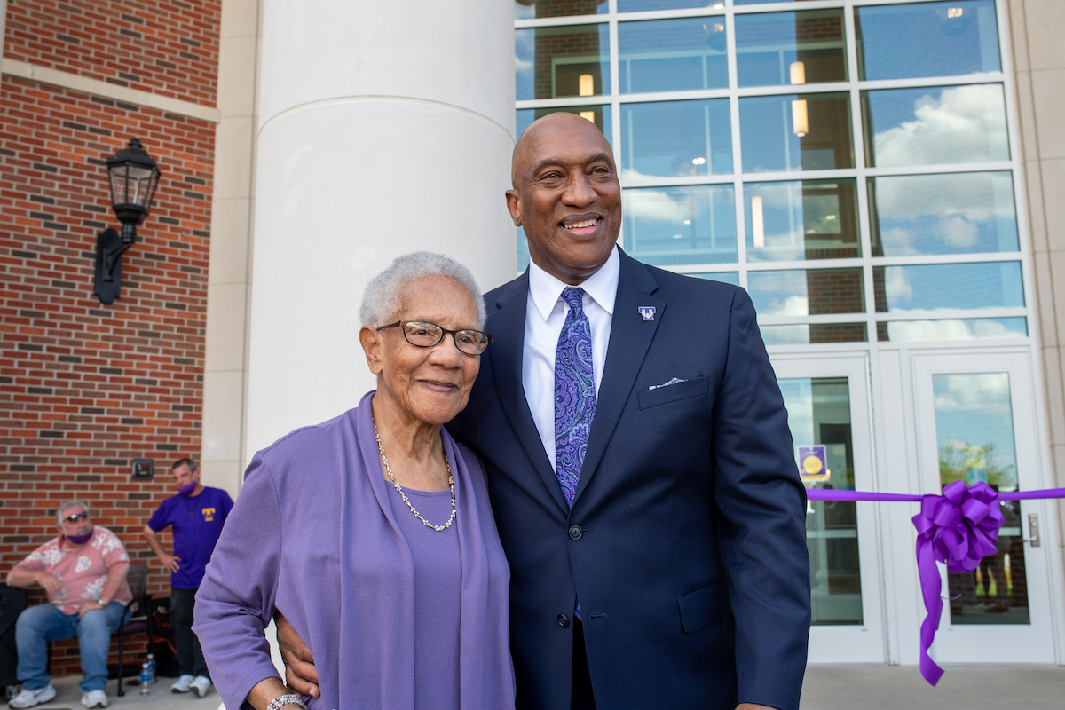 It was a big day for Tennessee Tech as students, faculty, staff, alumni and special dignitaries helped dedicate and celebrate the grand openings of the two biggest buildings on campus — the Laboratory Science Commons and the Marc L. Burnett Student Recreation and Fitness Center.