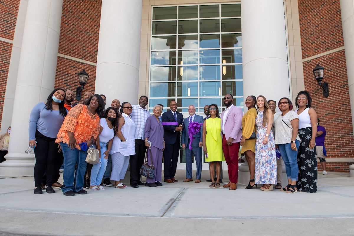 It was a big day for Tennessee Tech as students, faculty, staff, alumni and special dignitaries helped dedicate and celebrate the grand openings of the two biggest buildings on campus — the Laboratory Science Commons and the Marc L. Burnett Student Recreation and Fitness Center.