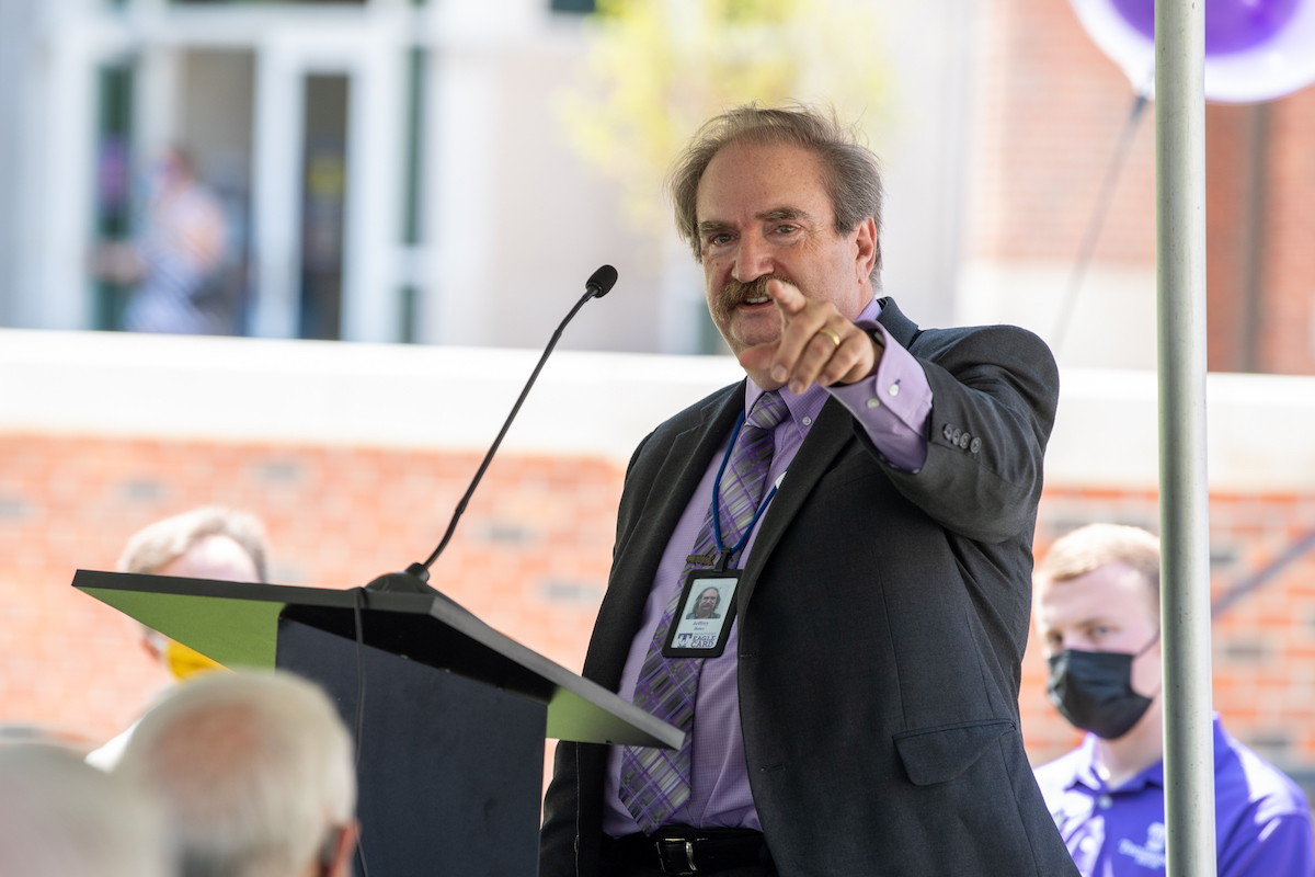 It was a big day for Tennessee Tech as students, faculty, staff, alumni and special dignitaries helped dedicate and celebrate the grand openings of the two biggest buildings on campus — the Laboratory Science Commons and the Marc L. Burnett Student Recreation and Fitness Center.