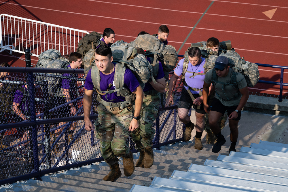 ROTC 9/11 Memorial Stair Run 