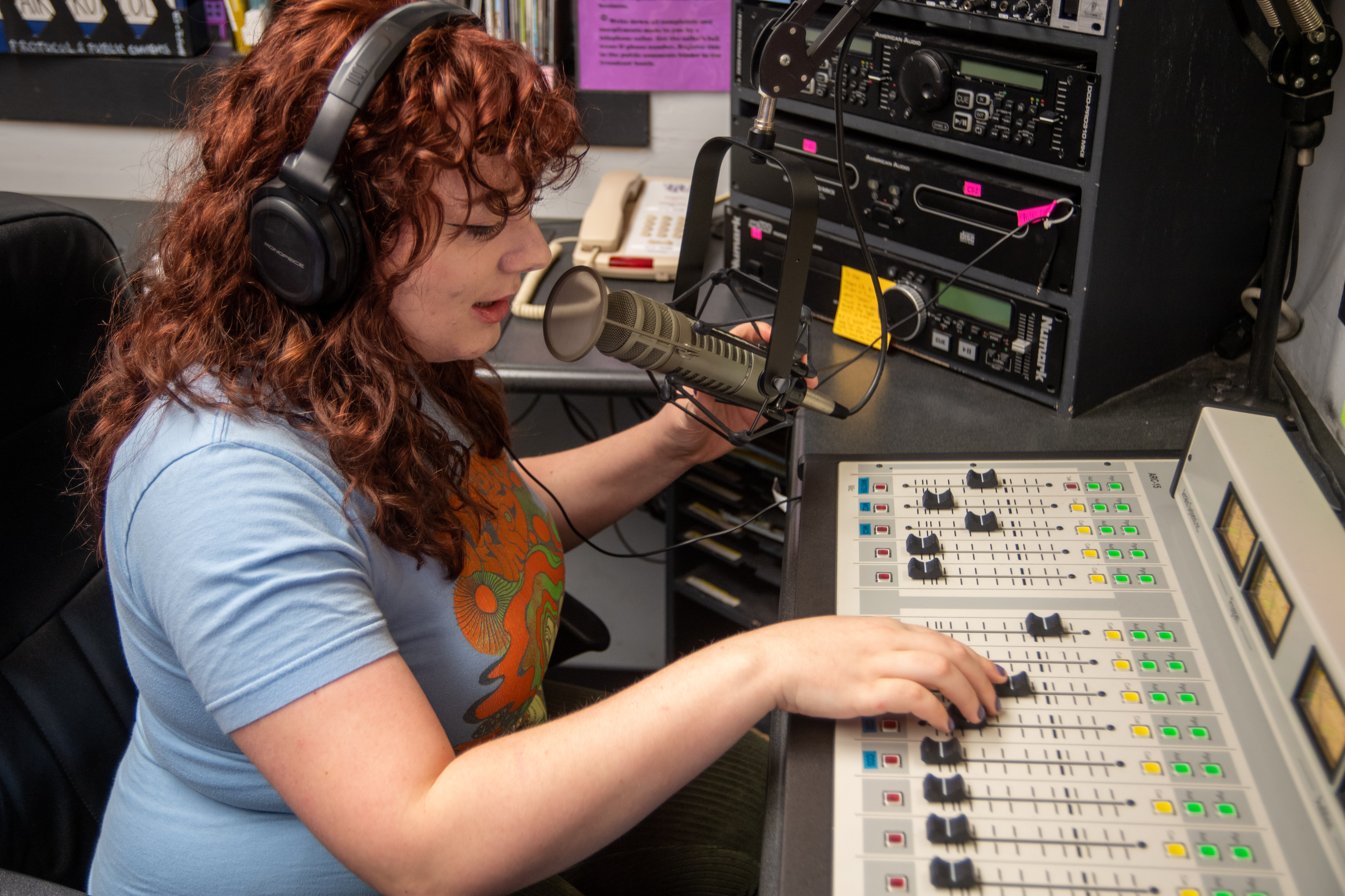 Student DJ at WTTU