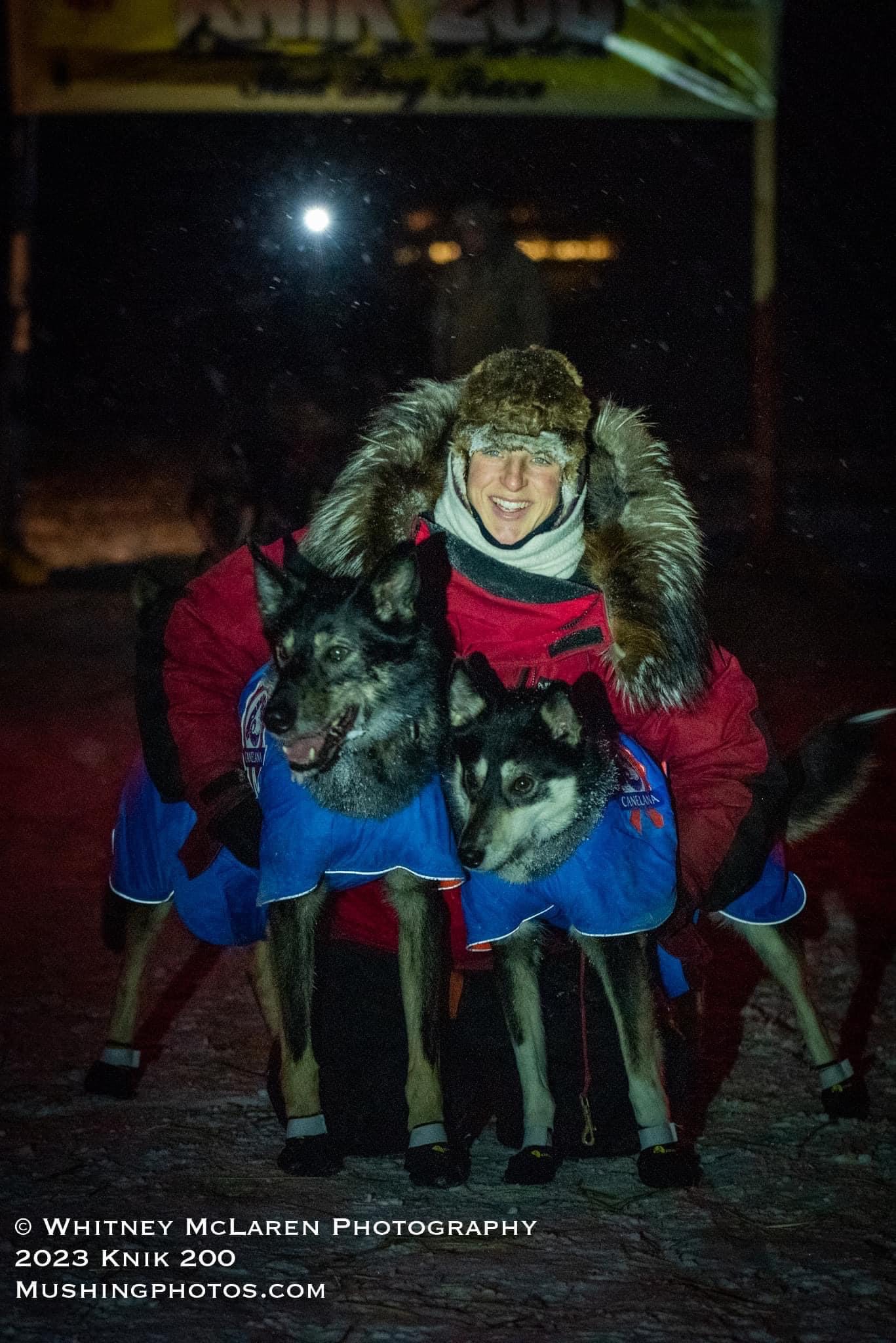 Jennifer LaBar and her dogs