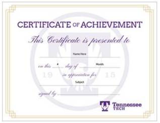 Certificate Templates