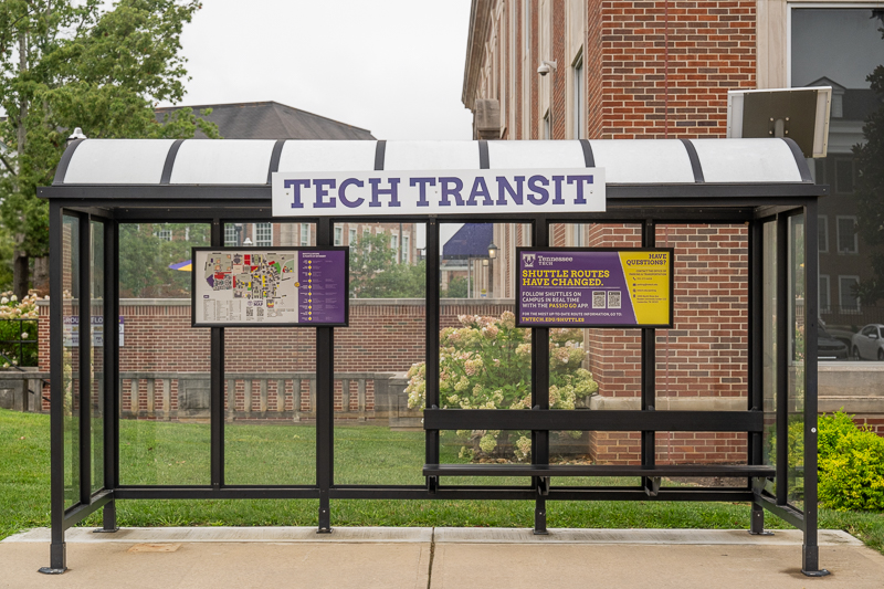 bus shuttle stop