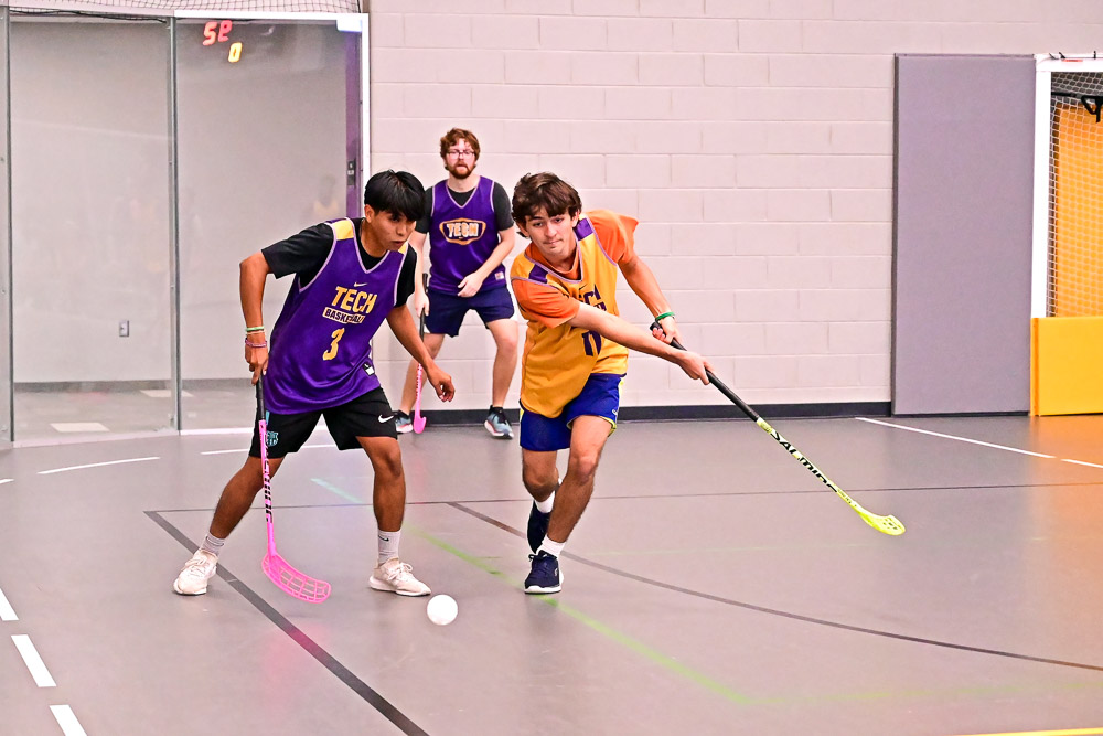 Students playing intramural sports